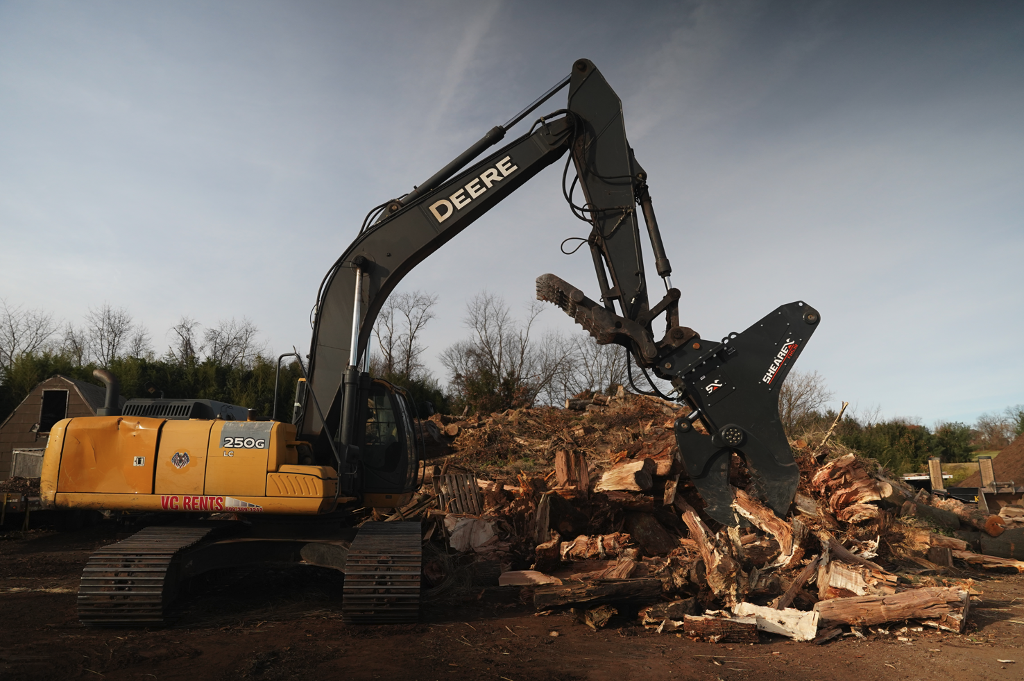 Forestry Harvester Shear Shearex